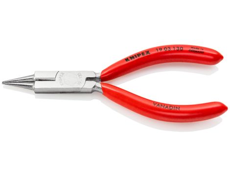 Knipex - Szczypce tnące okrągłe, (szczypce jubilerskie)  - 19 03 130