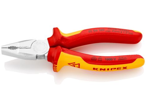 Knipex - Szczypce uniwersalne, Chromowo-wanadowe  - 01 06 160