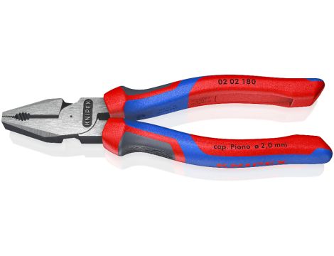 Knipex - Szczypce uniwersalne o zwiększonym przełożeniu - 02 02 180