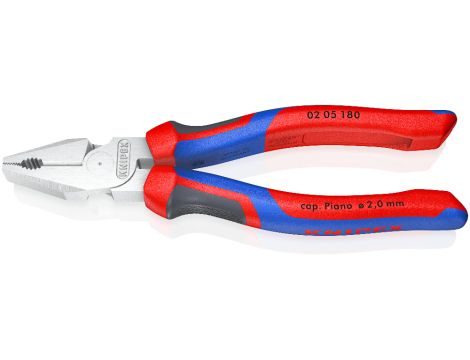 Knipex - Szczypce uniwersalne o zwiększonym przełożeniu - 02 05 180