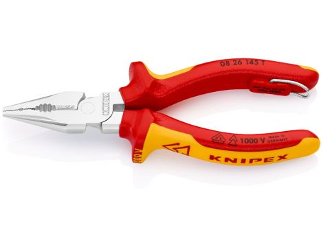 Knipex - Szczypce uniwersalne z ostro zakończonymi szczękami - 08 26 145 T