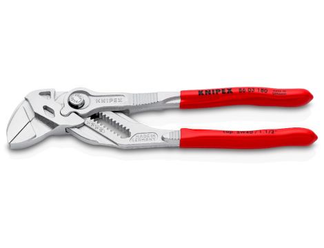 Knipex - Szczypce-klucz, Szczypce i klucz w jednym narzędziu  - 86 03 180