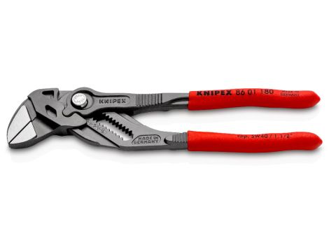 Knipex - Szczypce-klucz, Szczypce i klucz w jednym narzędziu  - 86 01 180