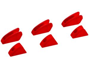 Knipex - Trzy pary nakładek ochronnych z tworzywa sztucznego na szczęki do wszystkich modeli 86 XX 180 (modele od 2019 roku) - 86 09 180 V01