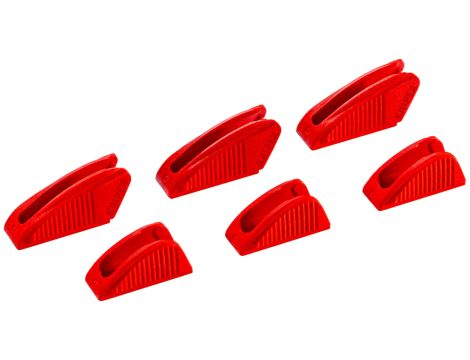 Knipex - Trzy pary nakładek ochronnych z tworzywa sztucznego na szczęki do wszystkich modeli 86 XX 250 (modele od 2018 roku) - 86 09 250 V01