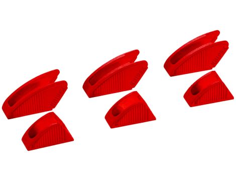 Knipex - Trzy pary nakładek ochronnych z tworzywa sztucznego na szczęki do wszystkich modeli 86 XX 300 (modele od 2020 roku) - 86 09 300 V01