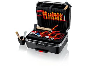 Knipex - Walizka narzędziowa 'BIG Basic Move' dla elektryków, Zestaw 24-częściowy  - 00 21 06 HL S