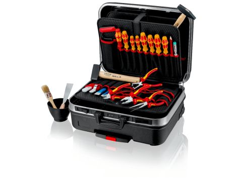 Knipex - Walizka narzędziowa 'BIG Basic Move' dla elektryków, Zestaw 24-częściowy  - 00 21 06 HL S