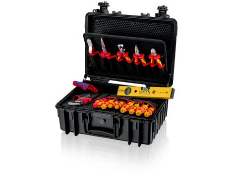 Knipex - Walizka narzędziowa 'Robust23 Start'' dla elektryków', Zestaw 24-częściowy  - 00 21 34 HL S2