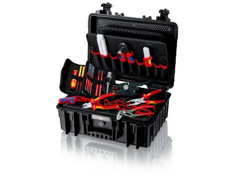 Knipex - Walizka narzędziowa 'Robust23' dla elektryków, 25 szt.  - 00 21 35