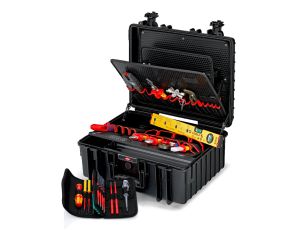 Knipex - Walizka narzędziowa 'Robust34' dla elektryków, 26-częściowa  - 00 21 36