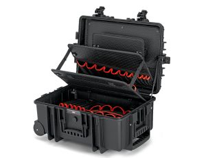 Knipex - Walizka narzędziowa 'Robust45 Move', Bez wyposażenia  - 00 21 37 LE