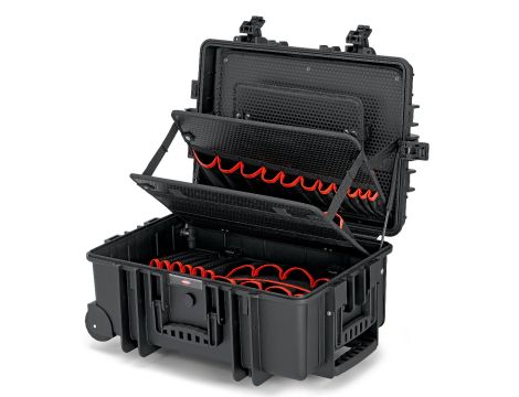 Knipex - Walizka narzędziowa 'Robust45 Move', Bez wyposażenia  - 00 21 37 LE