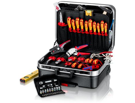 Knipex - Walizka narzędziowa "BIG Basic Move"ElectroPlus, Zestaw 68-częściowy  - 00 21 06