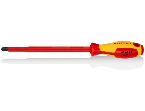 Knipex - Wkrętak do śrub z gniazdem krzyżowym, Phillips®  - 98 24 04