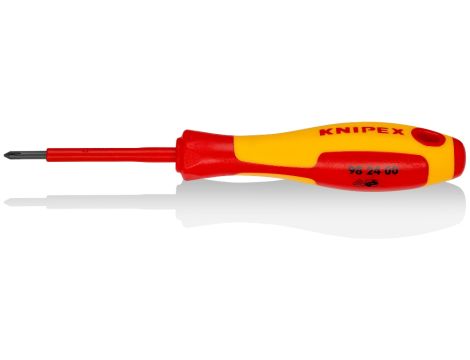 Knipex - Wkrętak do śrub z gniazdem krzyżowym, Phillips®  - 98 24 00