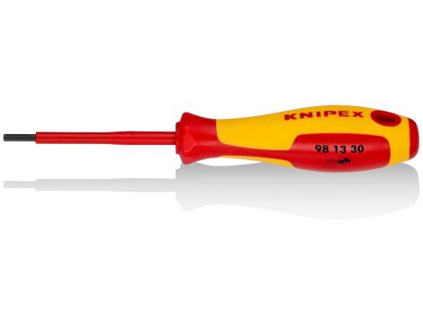 Knipex - Wkrętak do śrub z rowkiem - 98 13 30
