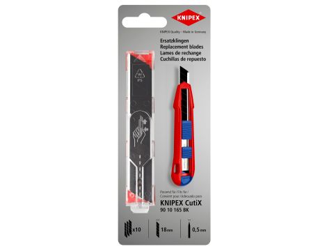 Knipex - Zapasowe ostrze do 90 10 165 BK (10x) - 90 10 165 E02