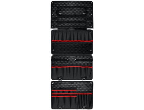 Knipex - Zapasowe ścianki narzędziowe, Do 00 21 37 (3x) - 00 21 99 V43