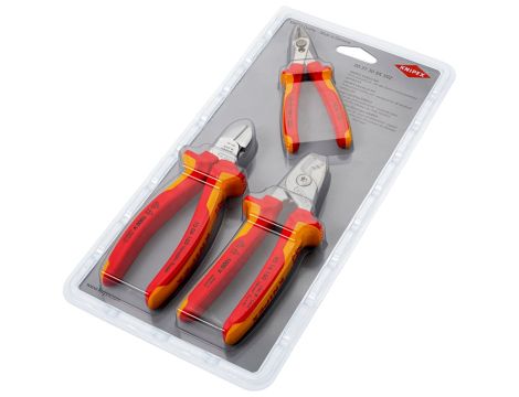 Knipex - Zestaw narzędzi do cięcia - 00 31 30 BK V02