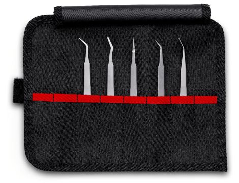 Knipex - Zestaw pincet do prac precyzyjnych SMD,, 5-częściowy  - 92 00 03