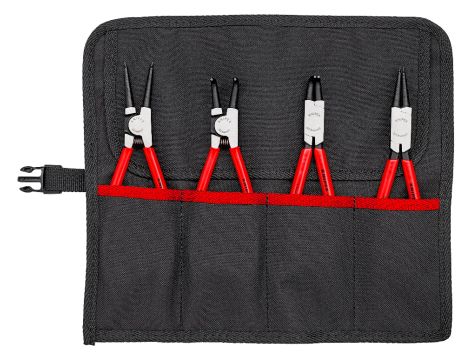 Knipex - Zestaw szczypiec do pierścieni osadczych, Zestaw 4-częściowy  - 00 19 56