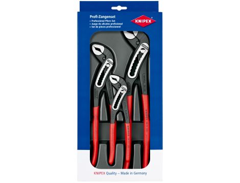 Knipex - Zestaw szczypiec do rur KNIPEX Alligator®, 1 x 88 01 180, 1 x 88 01 250, 1 x 88 01 300  - 00 20 09 V03