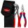 Knipex - Zestaw szczypiec mini, W etui do zawieszenia na pasku 1 x 08 22 145, 1 x 87 01 150 - 00 20 72 V06