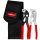 Knipex - Zestaw szczypiec mini, W etui do zawieszenia na pasku 1 x 86 03 125, 1 x 87 01 125 - 00 20 72 V04