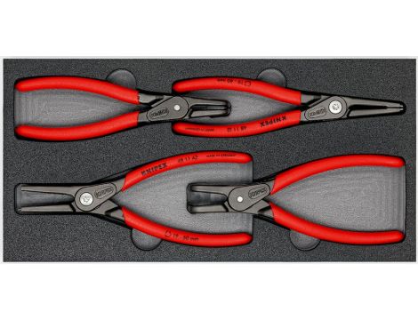 Knipex - Zestaw szczypiec, We wkładce piankowej Zestaw 4-częściowy - 00 20 01 V09
