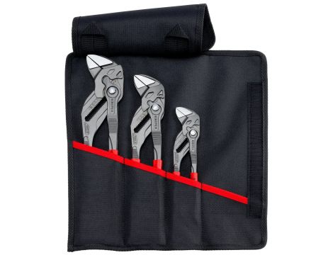 Knipex - Zestaw szczypiec-kluczy, 3-częściowy  - 00 19 55 S11