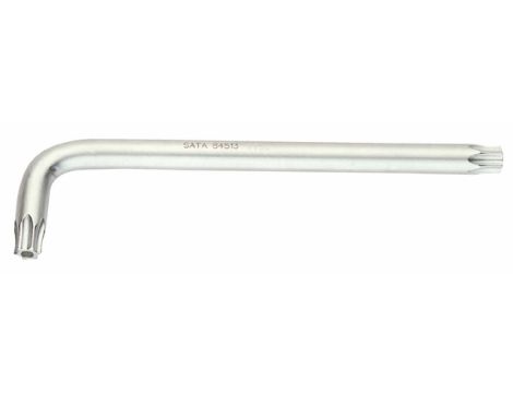 Sata - KLUCZ TRZPIENIOWY DŁUGI TYPU L TORX Z OTWOREM CENTRALNYM T-55 - SC84514