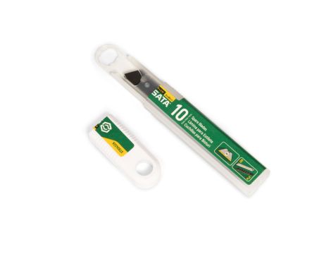 Sata - ZESTAW 10 OSTRZY ŁAMANYCH 9x80mm (pasują do noży ST93424A,ST93426SC,ST93481) - ST93432A