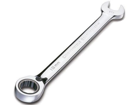 Sata - KLUCZ PŁASKO-OCZKOWY Z GRZECHOTKĄ Z SZYBKĄ ZM. KIER. 13MM - ST46606ST