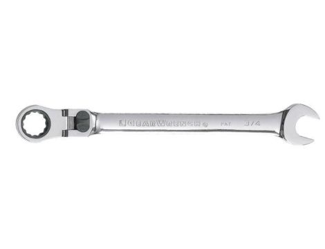 Sata - KLUCZ PŁASKO-OCZKOWY Z GRZECHOTKĄ ŁAMANY Z BLOKADĄ KĄTA USTAWIENIA 22MM - GL46815
