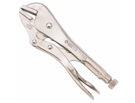 Sata - SZCZYPCE ZACISKOWE SAMOBLOKUJĄCE Z SZCZĘKAMI PROSTYMI 10" - ST71203ST