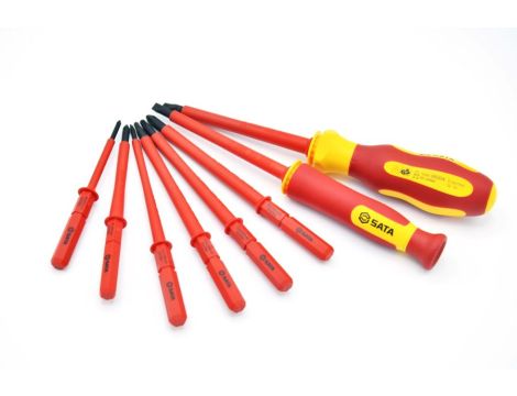 Sata - ZESTAW 10 WKRĘTAKÓW IZOLOWANYCH VDE W SASZETCE - ST09304G