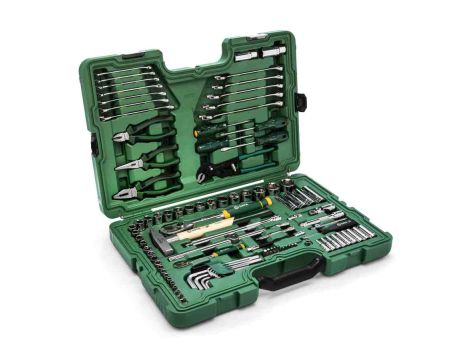 Sata - ZESTAW 104 ELEMENTY KLUCZY NASADOWYCH  METR.1/4" I 1/2" , KLUCZE, AKCESORIA - ST09547G
