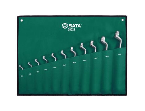 Sata - ZESTAW 11 KLUCZY OCZKOWYCH DEEP OFFSET 70% - ST08023