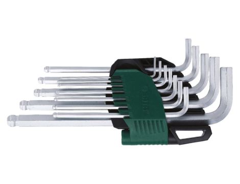 Sata - ZESTAW 12 KLUCZY TRZPIENIOWYCH 6-KĄT Z KULKĄ DŁ. CAL - ST09106SJ