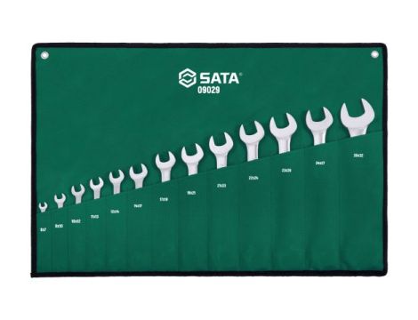 Sata - ZESTAW 13 KLUCZY PŁASKICH DWUSTRONNYCH W SASZETCE - ST09029SJ