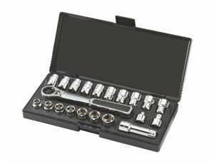 Sata - ZESTAW 21 KLUCZY NASADOWYCH PRZELOTOWYCH PASS-THRU 3/8