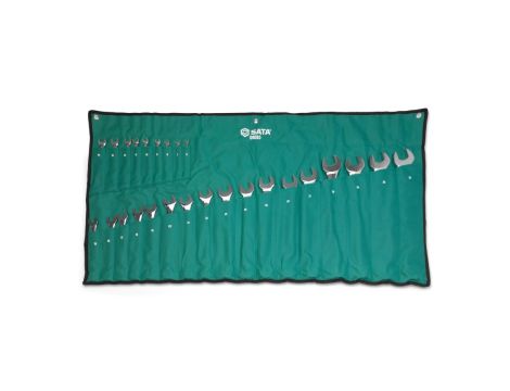 Sata - ZESTAW 26 KLUCZY PŁASKO-OCZKOWYCH W SASZETCE - ST09093