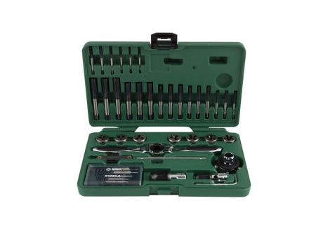 Sata - ZESTAW 40 ELEMENTOWY GWINTOWNIKÓW I NARZYNEK - ST50451