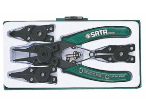 Sata - ZESTAW 5 SZCZYPIEC DO PIERŚCIENI ZABEZPIECZAJĄCYCH Z WYM.KOŃC. - ST09251SJ