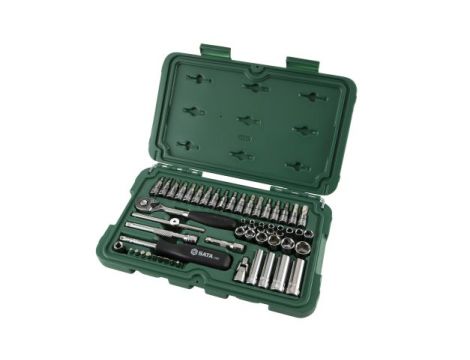 Sata - ZESTAW 52 KLUCZY NASADOWYCH 1/4" METR. - ST09002SJ