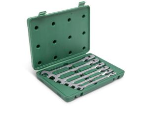 Sata - ZESTAW 6 KLUCZY PŁASKO-NASADOWYCH PRZEGUBOWYCH W PUDEŁKU - ST09037SJ