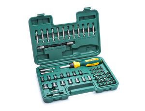 Sata - ZESTAW 60 NASADEK I BITÓW 1/4