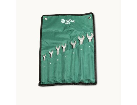 Sata - ZESTAW 7 KLUCZY PŁASKO-OCZKOWYCH XL X-BEAM  - ST08017