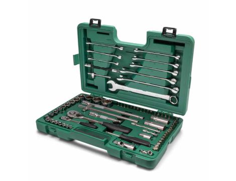 Sata - ZESTAW 76 KLUCZY NASADOWYCH 1/4" 1/2" - ST09519SJ